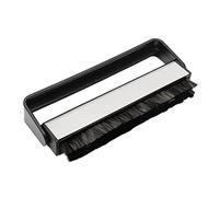 Cepillo combinado con mango de tocadiscos de fibra de carbono para limpieza de tocadiscos, limpiador de cepillos para fon