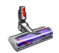 Cepillo Compatible para Dyson V7 V8 V10 V11 V15, Accesorio Recambios Compatible para Dyson, Cabezal con Rodillo Suave Cepillo Giratorio Compatible para alfombras, Suelos,