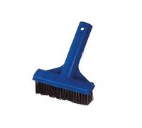 Cepillo con cerdas de Acero para Limpiar Algas de la Pared de la Piscina. Sistema Clip