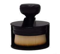 Cepillo conductor de limpieza en seco para discos de vinilo que minimiza la perturbación y evita la reacumulación estática (negro)