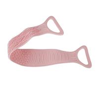 Cepillo Corporal 1 UNIDS Toalla de frotamiento de Silicona para Hombres y Mujeres Fuerte frotamiento Back Barrio Baño Baño de Cepillo con Exfoliante Toalla Limpia Toalla Exfoliante (Color : D)