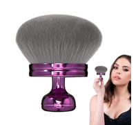 Cepillo corporal para bronceador, cepillo portátil para polvo corporal grande, accesorio para mujer, para playa, espalda, piernas, pies, cara, bronceado, vacaciones, cobertura de cicatrices
