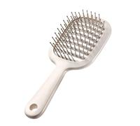 Cepillo curved vented para el secado de la sangre, ligero Detangling Pádel | Hairbrush para el cabello seco y rizado recto, cepillo de flujo rápido para salón o en el hogar, 21,6 x 8,4 x 3,8 cm