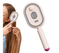 Cepillo De Agua Para El Cabello,Masajeador Vibratorio Para El Cepillado | Con Luz Cojín De Aire Eléctrico Y Peine Pulverizador,para Mujeres y Niñas con Cabello