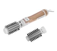 Cepillo de Aire Caliente Iónico Rowenta Brush Activ Compact CF9520 1000W 2 Temperaturas 2 Velocidades Revestimiento Cerámico Accesorios Blanco Cobre