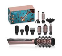 Cecotec Cepillo de Aire Rotativo CeramicCare 5in1 AirBrush Gyro Elite. 1100W, Función Iónica, 5 Cabezales, Función Rotativa Bidireccional, Revestimiento Cerámica, Punta Fría, 3 Modos Temperatura