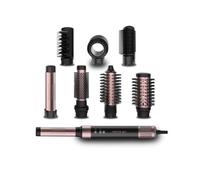 Moldeador - Cecotec Bamba CeramicCare AirGlam Black, Tecnología iónica, 8 en 1