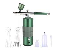 Cepillo de aire para uñas, máquina de cepillo de aire, juego de pulverizador de pintura inalámbrico para zapatos de pelo, , pastel, arte, decoración de coche, modelo de maquillaje