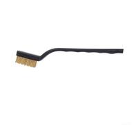 Cepillo de alambre, 1 cepillo de nailon de cobre de acero inoxidable de 7 pulgadas para eliminar el óxido, herramienta de limpieza, cepillo de mano para metal para preparación de superficies (cobre)