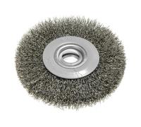 Cepillo de alambre circular 125 x 20 mm, alambre ondulado 57T434