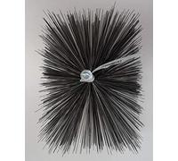 Cepillo de alambre de acero de forma definida, para limpiar chimenea, calderas, en calidad de deshollinador profesional