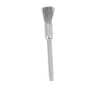 Cepillo de Alambre de Acero Inoxidable, 15 Piezas Mini Rueda Abrasiva de Acero Juego de Ruedas de Pulido para Herramienta Rotativa de Amoladora ((3 * 5mm tipo de pluma)