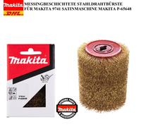 CEPILLO DE ALAMBRE DE ACERO RECUBIERTO DE LATÓN MAKITA 9741 MÁQUINA DE SATÉN ...