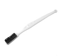Cepillo de alambre de latón compacto Mighty perfecto para uso doméstico o profesional (alambre de nailon negro)