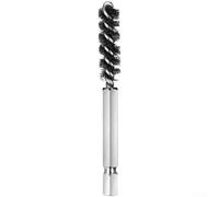 Cepillo de alambre limpiador de cabeza de palo de golf, herramienta hexagonal de acero inoxidable 304 para manguera y cara, taladro de doble conexión o mango manual, accesorios de golf (1 unidad)