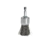 Cepillo de Alambre para Taladro Forma de Bolígrafo con Mango Hexagonal de 6,35mm para Desbarbado Pulido y Cepillado-25mm/1in||10pcs