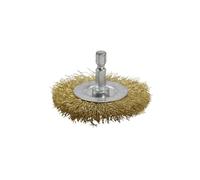 Cepillo de Alambre para Taladro Forma en T con Mango Hexagonal de 6,35mm para Desbarbado Pulido y Cepillado-65mm/2.6in||30pcs