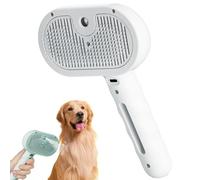 Cepillo De Aseo De Mascotas Vaporizador, Steamy Pet Brush, Peine Para Perros Y Gatos, Cat Self Groomer, Cepillo Multifuncional Para Gatos, Mist Massage Dog Brush,4 En 1 Cepillo Para Gatos Y Perros-A