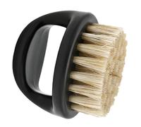 Cepillo de aseo para barba apto para viajes, práctico con cómodo soporte para agujeros para hombres, herramienta de aseo masculino