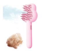 Cepillo de aseo para gatos al vapor, cepillo de vapor suave para desprendimiento de gatos, herramienta de depilación de perros para limpieza