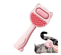 Cepillo de aseo para gatos, cepillo de depilación con tanque de agua, batidor de perros, peine húmedo para gatos medianos y pequeños, gatos, mascotas, eficaz, fácil de usar, suave con la piel, 1