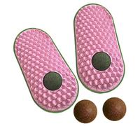 Cepillo de aseo para gatos, cepillo de masaje para mascotas, rascador, menta de gato, 2 unidades, suministros para perros