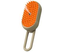 Cepillo de aseo para gatos - peine de aterrizaje de piel, cepillo de vapor para mascotas | Herramienta de limpieza de solución de problemas para perros, brecha de cabello autónoma portátil, sc