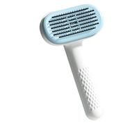 Cepillo de aseo para gatos: pelo de mascota más pulidor de abdominales, capa interna autolimpiante, desenredante de pelaje enredado, herramienta para tapetes, accesorio de masaje | Suministros para pe