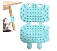 Cepillo de aseo para mascotas, cepillo de masaje para perros autolimpiante - Cepillo de aseo acoplable para patas de mesa | Cepillo autolimpiante del peine del masaje del cuidado fácil flexible para e