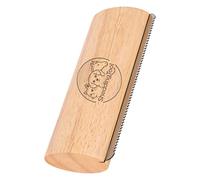 Cepillo de aseo para mascotas, gato - Mango ergonómico de madera peine de metal peine profesional para depilación de mascotas | Herramienta de cuidado diario del pelo del perro para gatitos