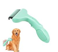 Cepillo De Aseo Para Mascotas - Herramienta De Autolimpieza De 20 Cm, Peine De Masaje Suave, Removedor De Piel Eficiente | Cepillo Para Quitar El Pelo De Perros, Para Abrigo Largo Y Corto, Baño De Est