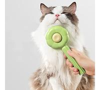 Cepillo de aseo para mascotas para gatos y perros, cepillo de limpieza automática que elimina enredos y pelo suelto, cepillo para desprendimiento de mascotas de pelo corto o largo