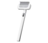 Cepillo de aseo para quitar el pelo corto, cepillo de mano, cepillo de masaje, peine de masaje, herramienta de deshedding para el cuidado del pelo de mascotas