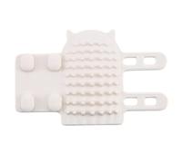 Cepillo de aseo personal para gatos, cepillo de silicona ajustable para esquinas, cepillo de masaje portátil, cepillo especial de aseo para gatos para esquinas difíciles de alcanzar, perfecto para