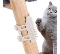 Cepillo de Auto-Aseo para Gatos - Masaje de Silicona Esquina de Pared Auto-Peluquero | Cepillo de Masaje Ortable para aliviar la picazón, Eliminar enredos, Suciedad y, Mesa de Ordenador Ajustable