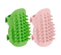 Cepillo de autocuidado para gatos, cepillo de autocuidado para gatos, peine de masaje de silicona, cepillo para gatos, peine de masaje, rascador, cepillo para mascotas, automasaje para gatos con