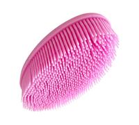 Cepillo de baño de silicona, cepillo corporal de silicona - Cepillo de ducha de doble cara con cerdas suaves - Cepillo de limpieza manual para la piel, limpia la piel a fondo y cuida el cuerpo