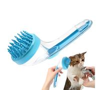Cepillo De Baño De Silicona Suave - Ducha De Baño De Silicio | Cepillo De Champú Para Perros Con Dispensador De Jabón | Cepillo De Baño Para Perro Y Gato |