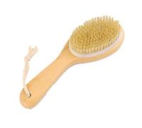 Cepillo de baño duradero Depurador de cuerpo para la espalda, cepillo masajeador de cerdas cepillo de ducha de piel seca para uso en el hogar SPA, 1 unids fácil de usar pulabo