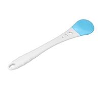 Cepillo de Baño Eléctrico para el Cuerpo, Silicona Duradera Cepillo Exfoliante Cómodo Impermeable Multifuncional para Limpieza Corporal Exfoliación para Viajes(Azul)
