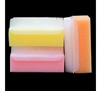 Cepillo de baño para bebés, Cepillo de masaje para el cuero cabelludo del bebé, Cepillo de baño para bebés Cepillo sensorial y Esponja de baño estéril Cepillo de doble cara (3 Piezas)