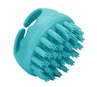 Cepillo de baño para la cabeza Cepillo de masaje de cabeza suave Diseño de mango Resistente al frío y a altas temperaturas para el hotel para el hogar(green)