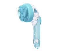 Cepillo de baño para mascotas con mango, Shampoo Comb Scrubber Puppy Shower, cepillo de baño para masajes cortos y largos perros durante el baño de 3,35 x 3,35 x 7,48 pulgadas