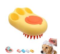 Cepillo de baño para perros, antideslizante, cómodo, cepillo de lavado para mascotas con dispensador de champú, productos para el cuidado de perros para caniches, Spitz miniatura, dobermans, golden