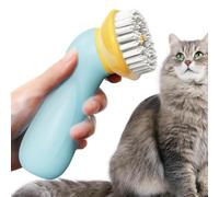 Cepillo de baño para perros, baño para perros 3 en 1. El masaje regular puede hacer que la piel de su mascota sea saludable y el cabello mejora. El cepillo de masaje para baño para mascotas tiene una