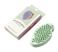 Cepillo de baño para perros, cepillo de goma para el aseo de perros, cepillo de ducha para limpieza de baño, cachorros, , razas pequeñas, medianas y grandes