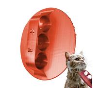 Cepillo de baño para perros, cepillo de lavado para perros, peine masajeador, antideslizante, diseño portátil para desprendimiento, desenredado, secado al aire libre, viajes, limpieza, rutina de