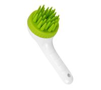 Cepillo De Baño Para Perros - Cepillo Eliminador De Pelo Con Mango Largo | De Masaje Con Champú Para Gatitos, Cachorros, Conejos, Gatos Y Perros | Para Baño Interior, Muda Y Cuidado