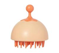 Cepillo de baño para perros | Cepillo manual de aseo para gatos | Cepillo estimulante del cuero cabelludo, limpiador portátil del cuero cabelludo, cepillo de limpieza con mango de anillo ajustable