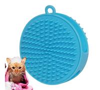 Cepillo de baño para perros - Champú de aseo, masaje calmante TPR Cepillo para mascotas | Mascotas hospital refugio casero perro cepillos para masajes, aseo, baño Flavas